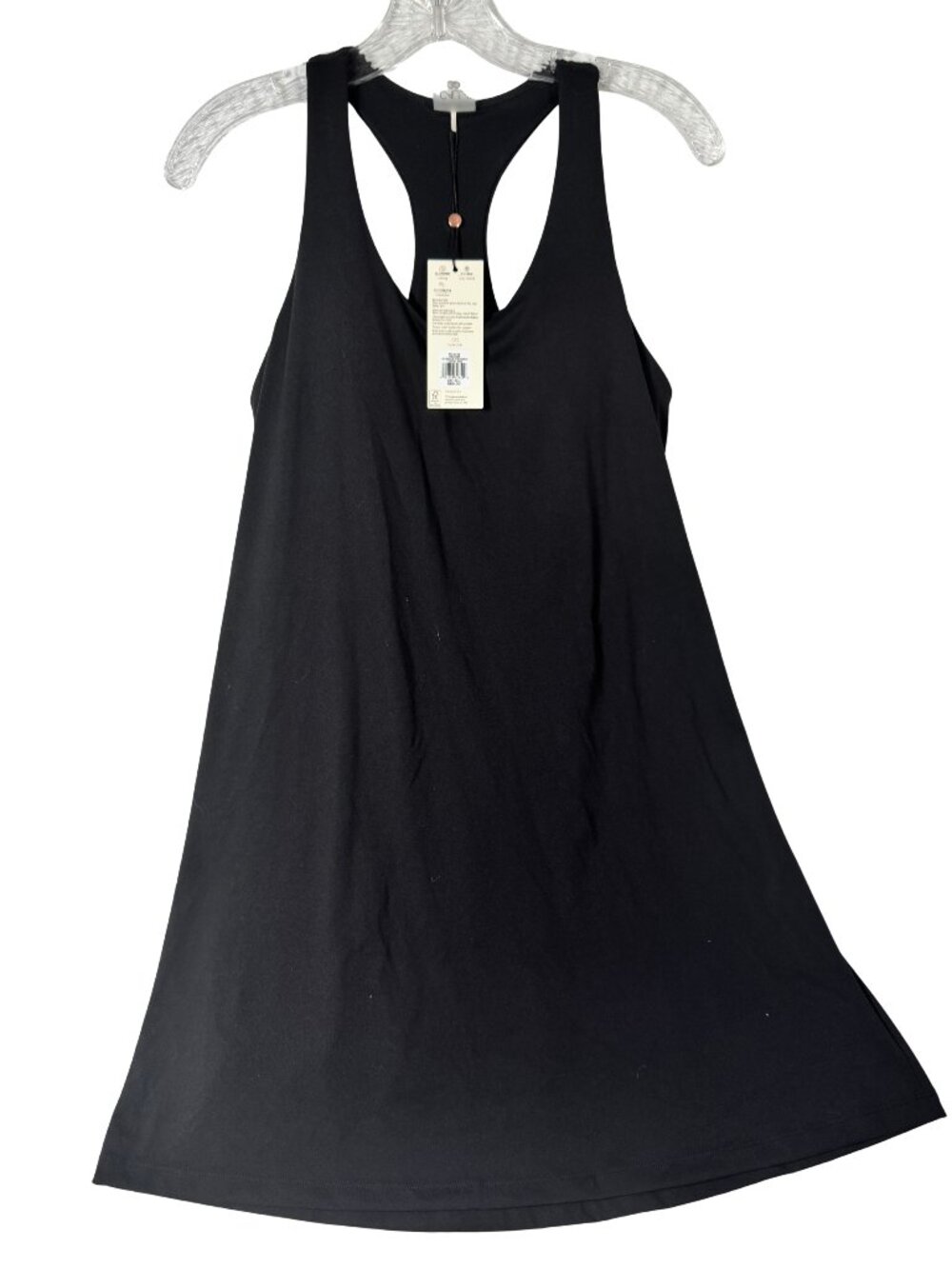 CALIA Energize Activewear Dress Black Bra Tennis Golf Pickleball Womens Medium M